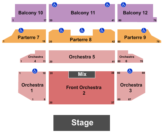 Venetian Theatre At the Venetian Hotel Kings of Leon Seating Chart